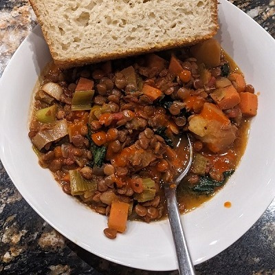 Lentil soup